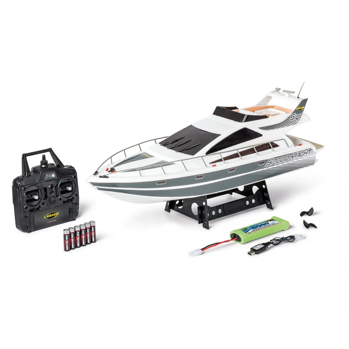 Bateau Speed Yacht 2.4Ghz RTR Carson Carson 500108045 - 1 Bateau Speed Yacht 2.4Ghz RTR Carson Carson 500108045 - 1