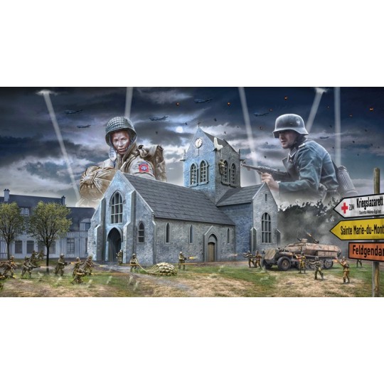 I6199-Battle of Sainte-Mère-Eglise 06/06/1944 1/72 Italeri