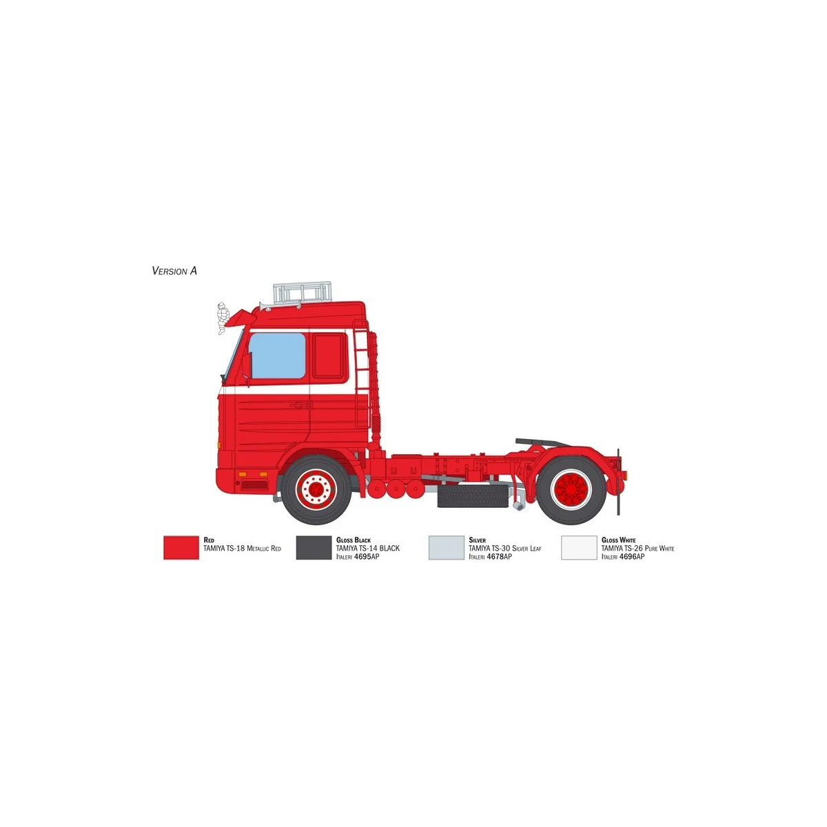 Scania R143 M 500 Streamline 4x2 1/24 Italeri Italeri I3950 - 3