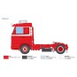 Scania R143 M 500 Streamline 4x2 1/24 Italeri Italeri I3950 - 3 I3950-Scania R143 M 500 Streamline 4x2 1/24 Italeri - I3950