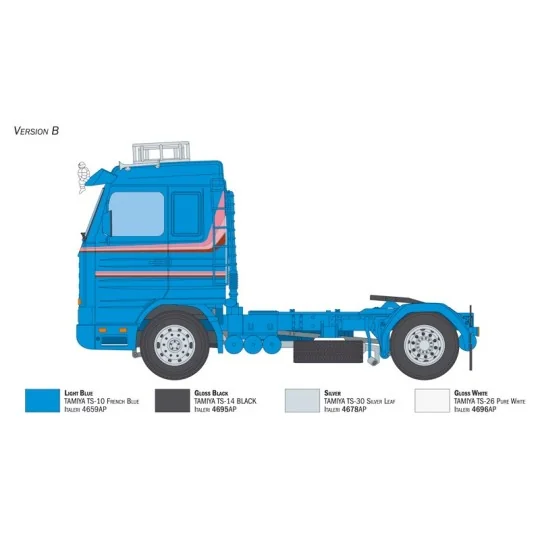 I3950-Scania R143 M 500 Streamline 4x2 1/24 Italeri - I3950