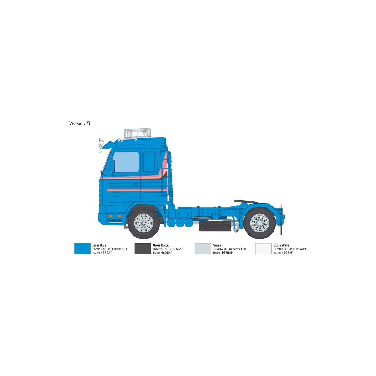 Scania R143 M 500 Streamline 4x2 1/24 Italeri Italeri I3950 - 3 Scania R143 M 500 Streamline 4x2 1/24 Italeri Italeri I3950 - 3