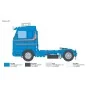 I3950-Scania R143 M 500 Streamline 4x2 1/24 Italeri - I3950