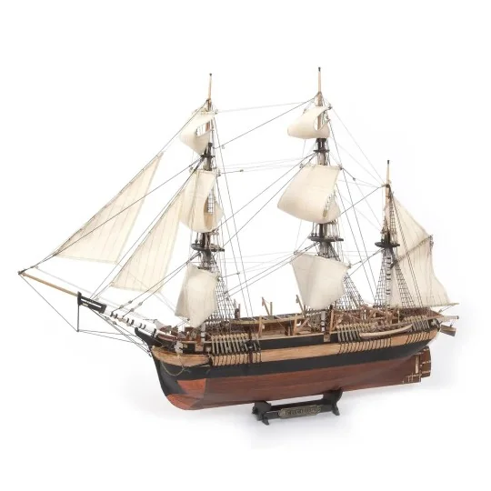 12009-Boat HMS Erebus 1/75 wood construction kit OcCre
