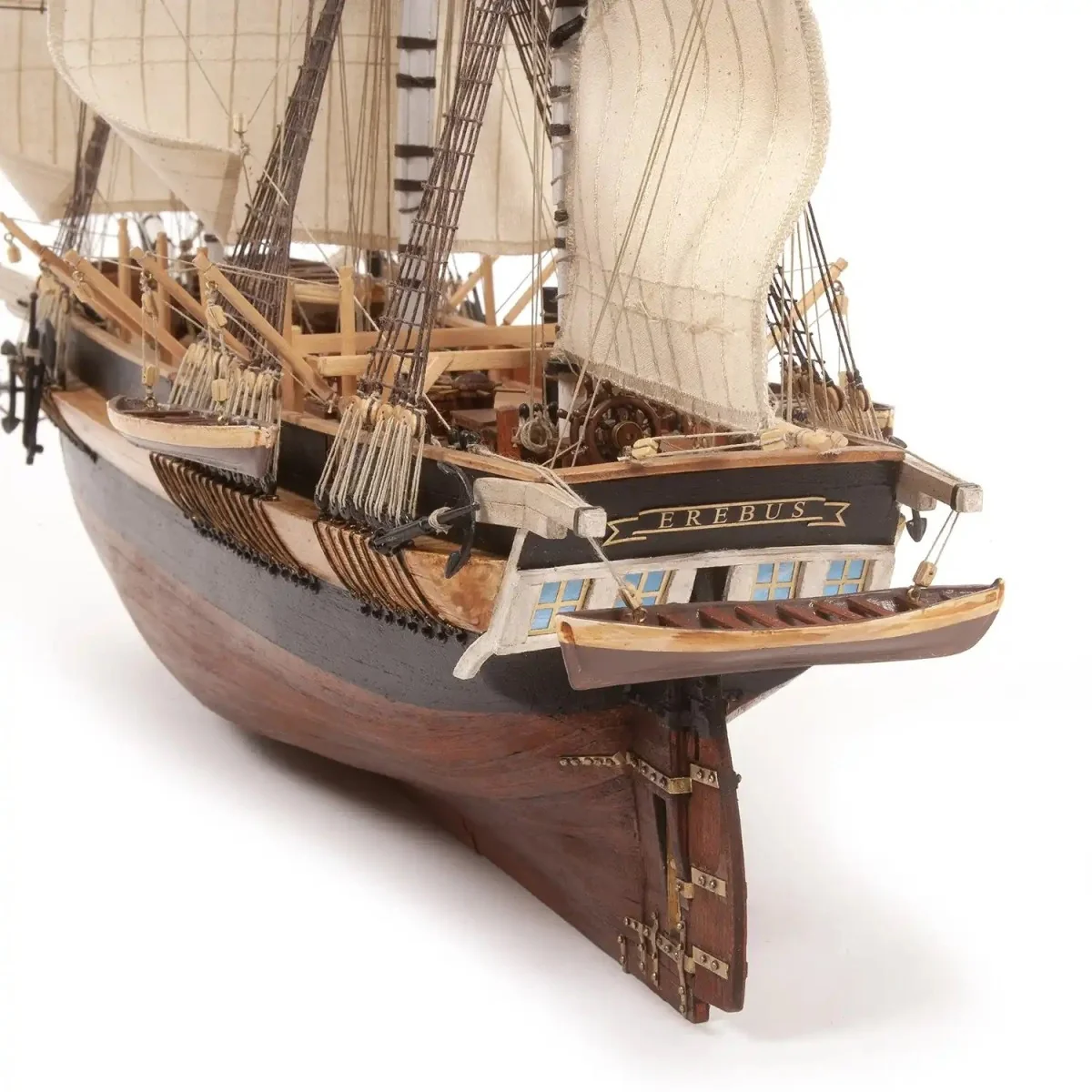 Boat HMS Erebus 1/75 wood construction kit OcCre OcCre 12009 - 4 Boat HMS Erebus 1/75 wood construction kit OcCre OcCre 12009 - 4