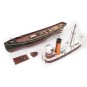 61002-Tug boat Hercules RC 1/50 wood construction kit OcCre