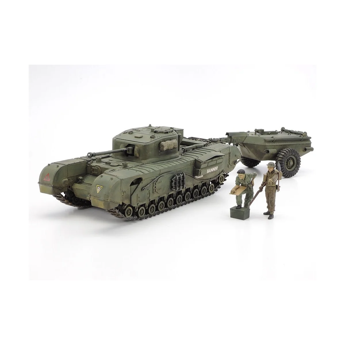Char Churchill Crocodile & Remorque 1/35 Tamiya Tamiya 35100 - 1 Char Churchill Crocodile & Remorque 1/35 Tamiya Tamiya 35100 - 1