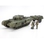 Churchill Crocodile Tank & 1/35 Tamiya Trailer Tamiya 35100 - 1 35100-Churchill Crocodile Tank & 1/35 Tamiya Trailer - 35100