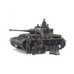 Panzer IV Ausf.G and Motorcyclist 1/35 Tamiya Tamiya 25209 - 1