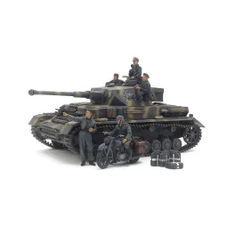 Panzer IV Ausf.G and Motorcyclist 1/35 Tamiya Tamiya 25209 - 1