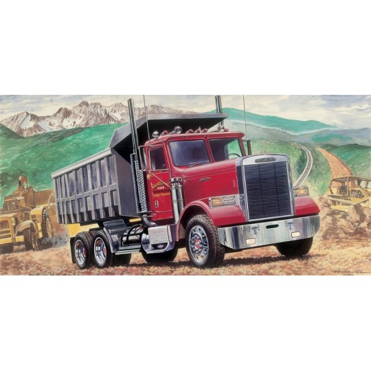 Italeri Freightliner 1/24 Straight Dump Truck Italeri I3783 - 1 I3783-Italeri Freightliner 1/24 Straight Dump Truck - I3783