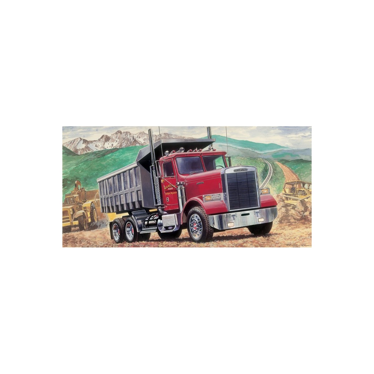 Camion Porteur benne Freightliner 1/24 Italeri Italeri I3783 - 1