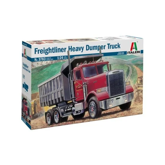I3783-Italeri Freightliner 1/24 Straight Dump Truck - I3783