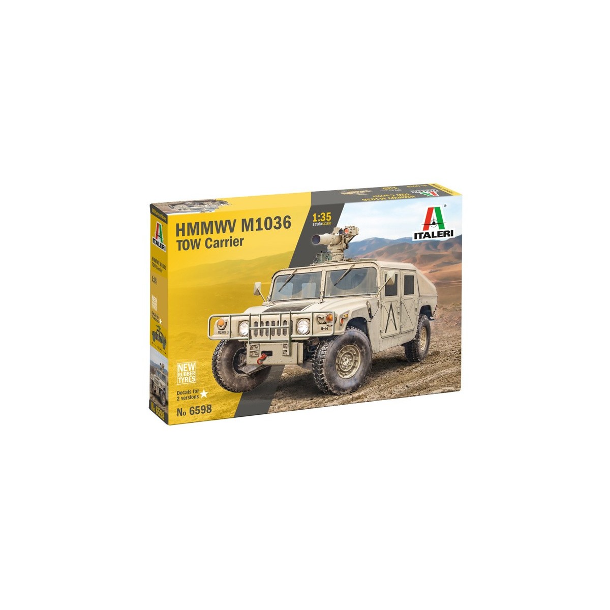 HMMWV M966 TOW Carrier 1/35 Italeri Italeri I6598 - 2 HMMWV M966 TOW Carrier 1/35 Italeri Italeri I6598 - 2