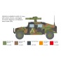HMMWV M966 TOW Carrier 1/35 Italeri Italeri I6598 - 4 I6598-HMMWV M966 TOW Carrier 1/35 Italeri - I6598
