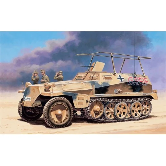Véhicule Sd.Kfz.250/3 1/72 Italeri Italeri I7034 - 1 I7034-Véhicule Sd.Kfz.250/3 1/72 Italeri - I7034