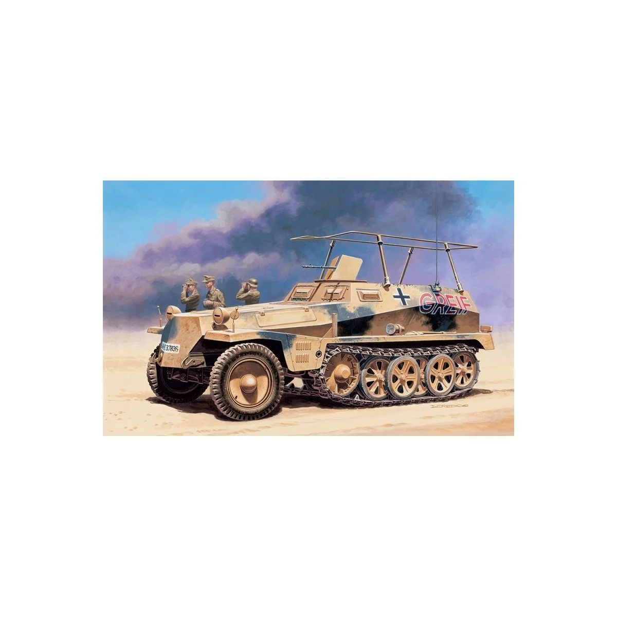 Véhicule Sd.Kfz.250/3 1/72 Italeri Italeri I7034 - 1