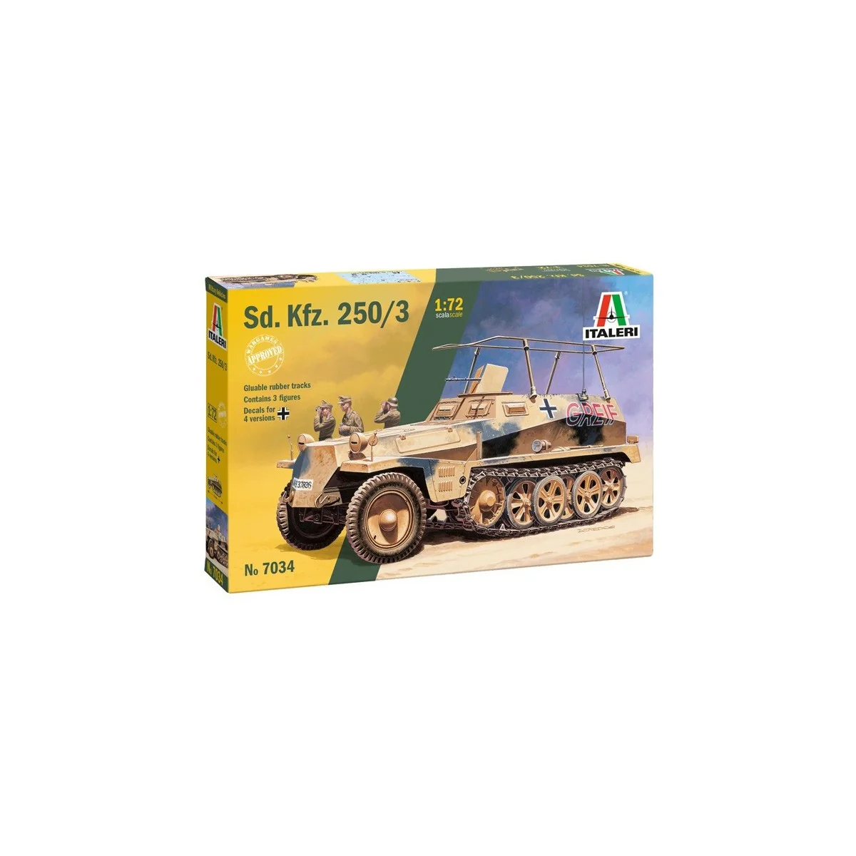 Vehicle Sd.Kfz.250/3 1/72 Italeri Italeri I7034 - 2