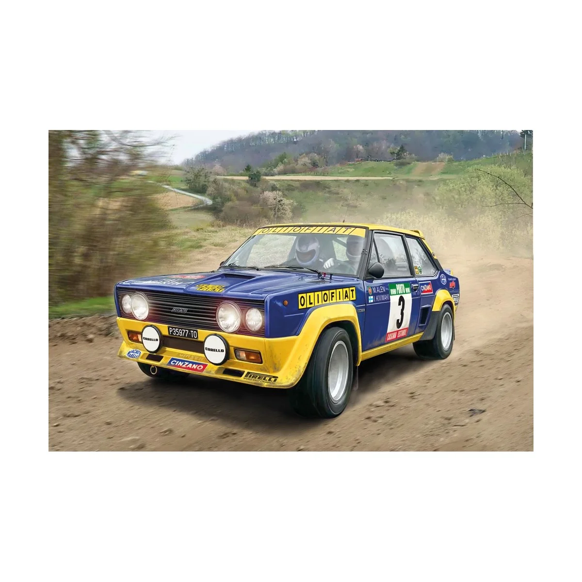 Fiat-131 Olio Fiat 1/24 Italeri Italeri I3667 - 1 Fiat-131 Olio Fiat 1/24 Italeri Italeri I3667 - 1