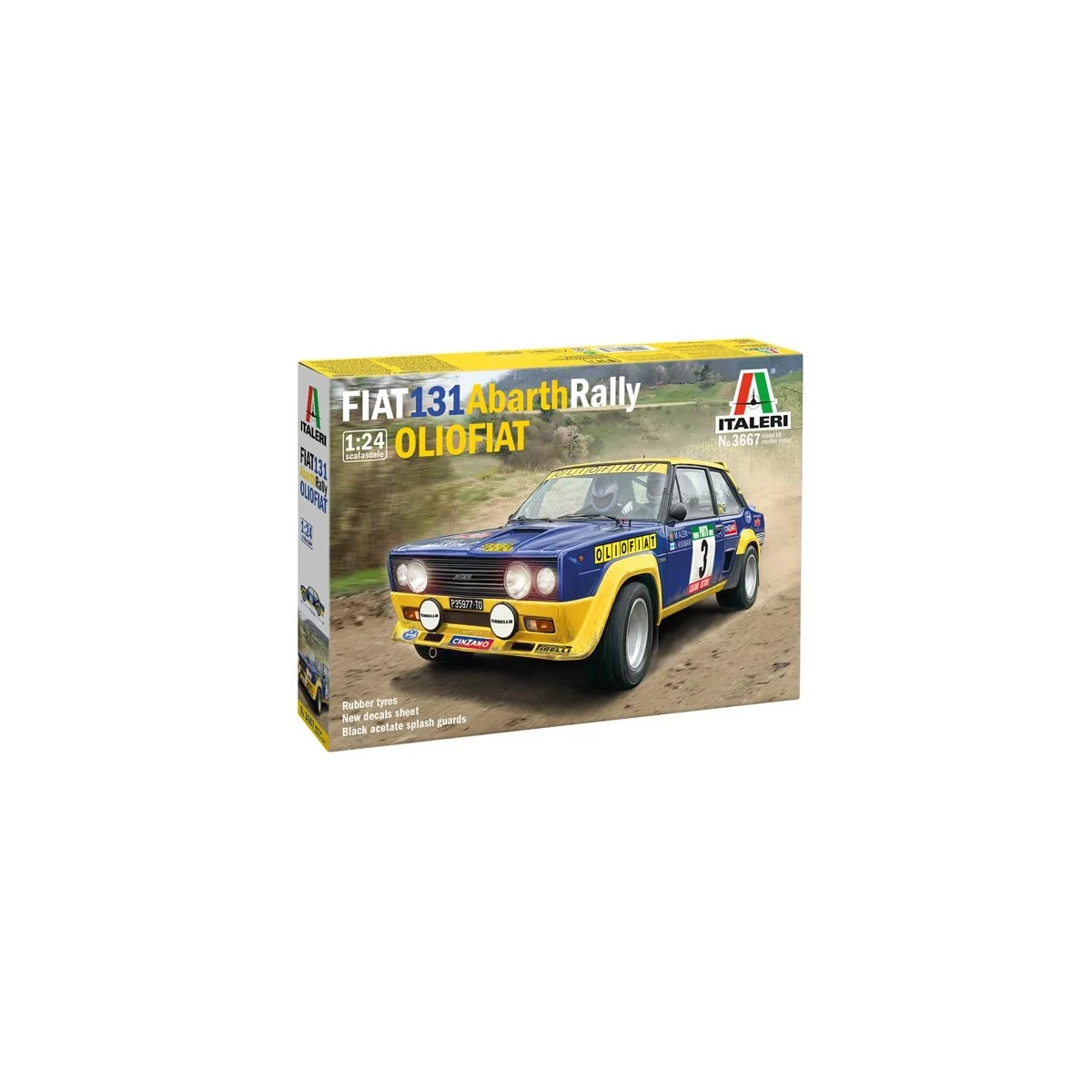 Fiat-131 Olio Fiat 1/24 Italeri Italeri I3667 - 2