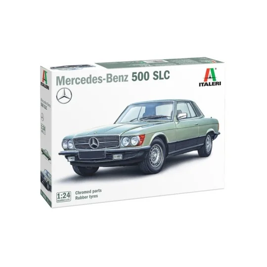 Mercedes Benz 500 SLC 1/24 Italeri Italeri I3633 - 2 I3633-Mercedes Benz 500 SLC 1/24 Italeri - I3633