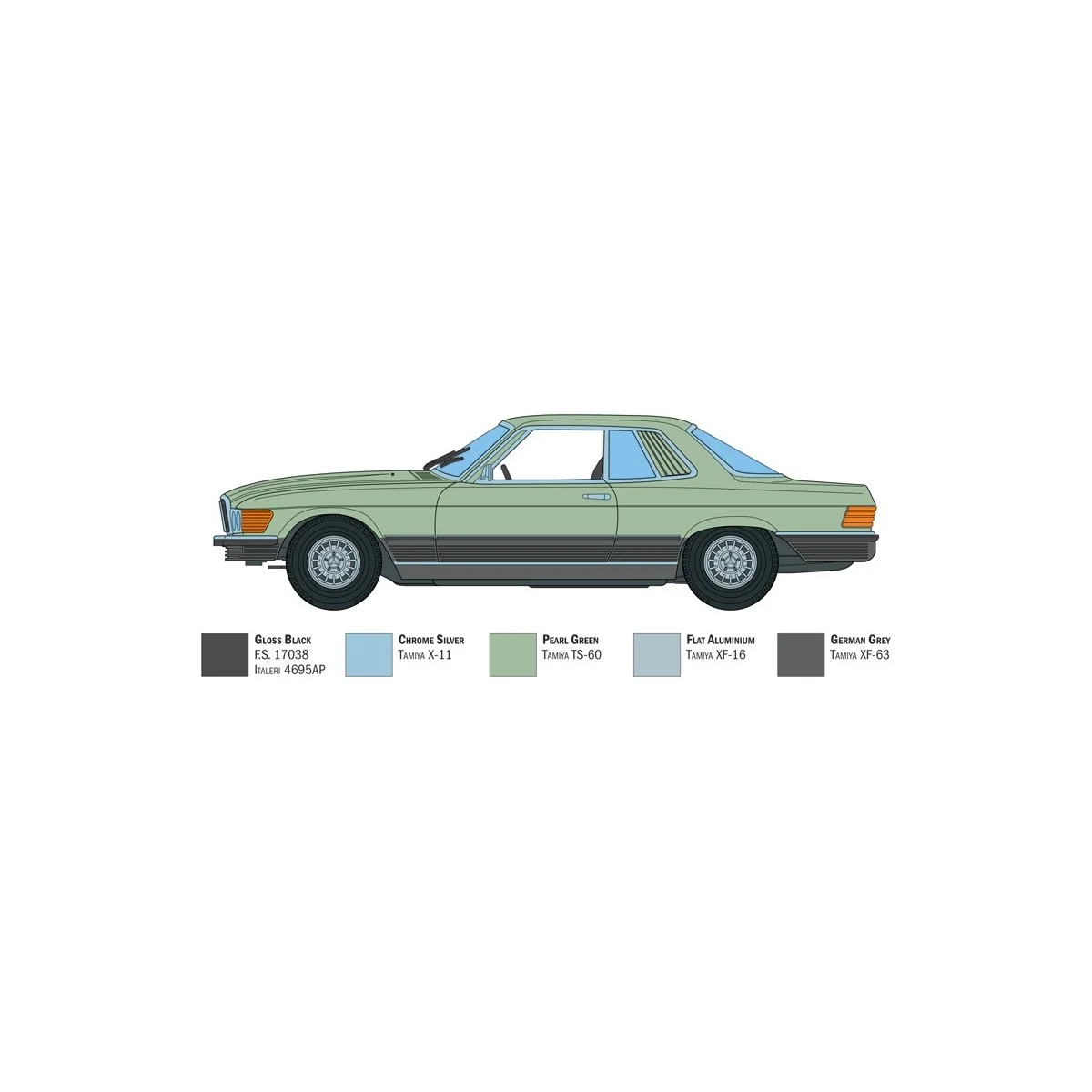 Mercedes Benz 500 SLC 1/24 Italeri Italeri I3633 - 4