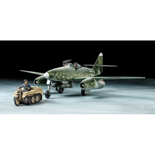 Avion Messerschmitt Me262A-2a et Ketten 1/48 Tamiya Tamiya 25215 - 1 25215-Avion Messerschmitt Me262A-2a et Ketten 1/48 Tamiya - 25215