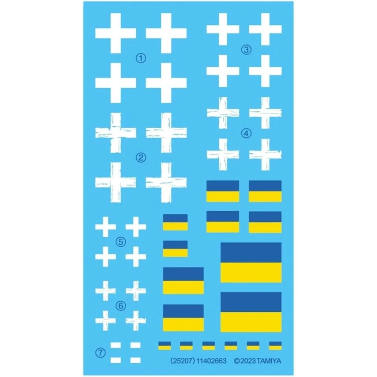 Char M1A1 Abrams UKRAINE 1/35 Tamiya Tamiya 25216 - 4