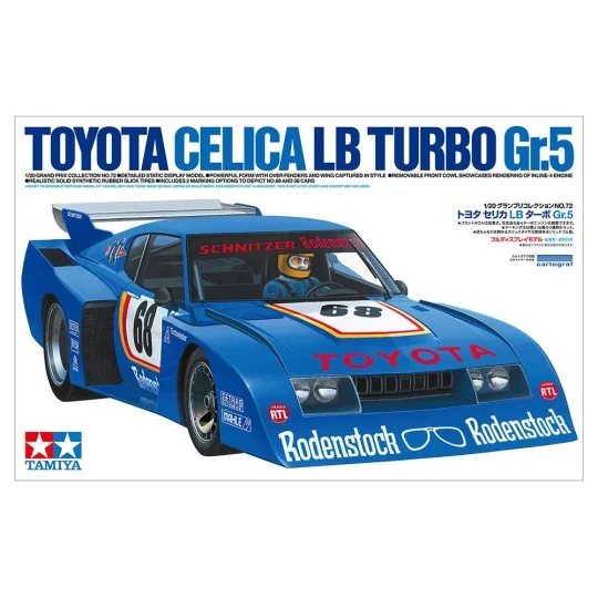 20072-Toyota Celica LB Turbo Gr.5 1/20 Tamiya - 20072