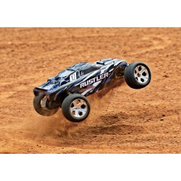 Rustler XL-5 TQ ID 4x2 Bleu 1/10 RTR Traxxas avec accu/chargeur Traxxas TRX-37054-1-BLUEX - 12