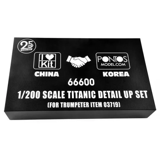 66600-Set de détail pour Titanic 1/200 Trumpeter 03719 I Love Kit