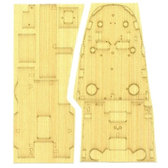 Set de détail pour Titanic 1/200 Trumpeter 03719 I Love Kit Trumpeter 66600 - 2 TR66600-Set de détail pour Titanic 1/200 Trumpeter 03719 I Love Kit - 66600