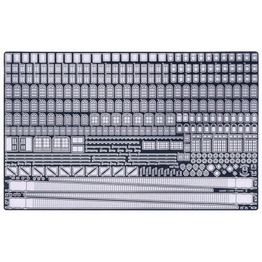 Set de détail pour Titanic 1/200 Trumpeter 03719 I Love Kit Trumpeter 66600 - 5 TR66600-Set de détail pour Titanic 1/200 Trumpeter 03719 I Love Kit - 66600