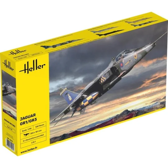 Jaguar GR1/GR3 1/48 Heller Heller HEL-80427 - 1 HEL-80427-Jaguar GR1/GR3 1/48 Heller - HEL-80427
