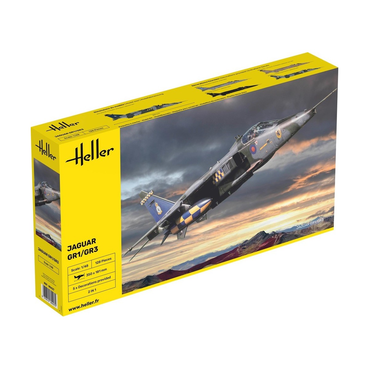 Jaguar GR1/GR3 1/48 Heller Heller HEL-80427 - 1 Jaguar GR1/GR3 1/48 Heller Heller HEL-80427 - 1