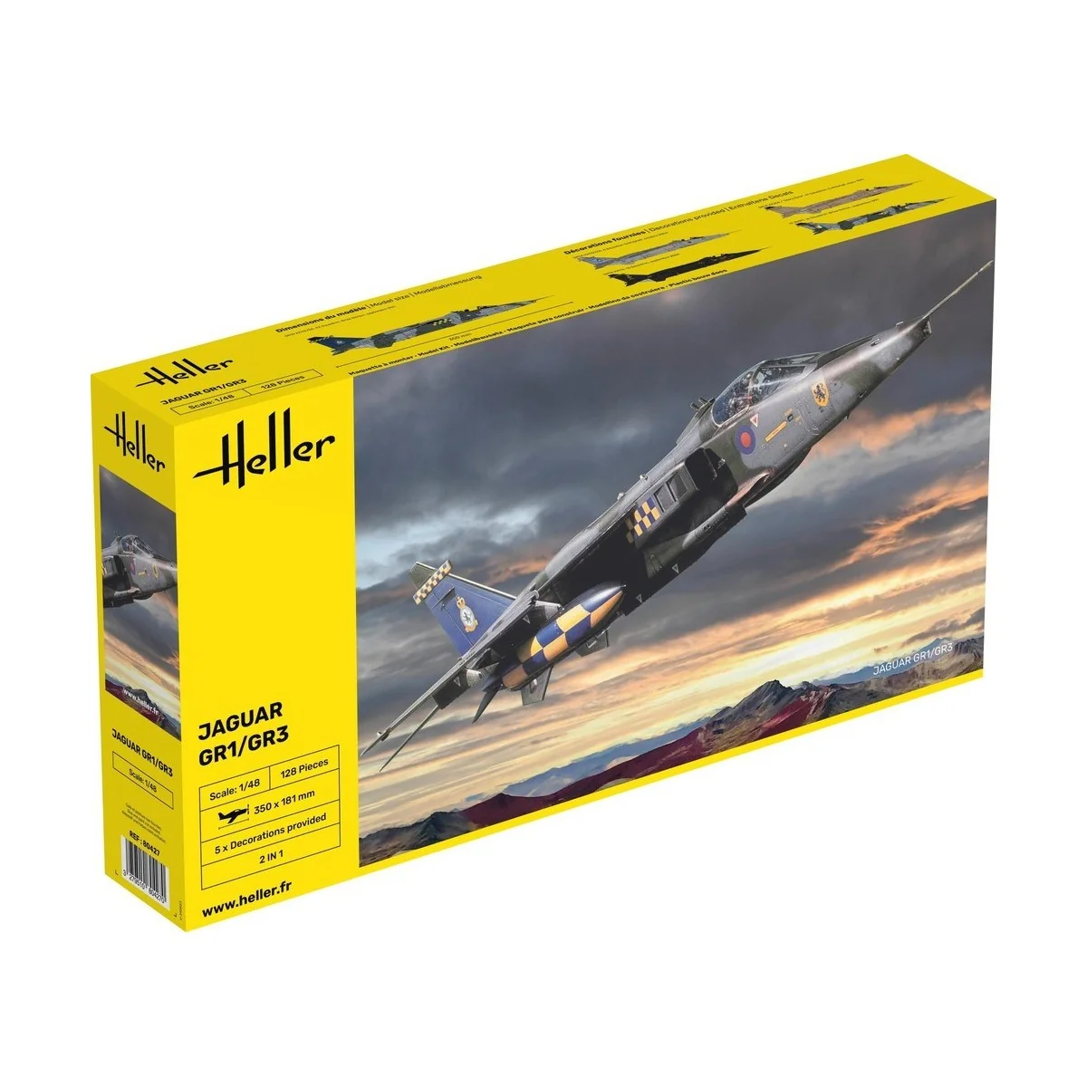 Jaguar GR1/GR3 1/48 Heller Heller HEL-80427 - 1 Jaguar GR1/GR3 1/48 Heller Heller HEL-80427 - 1