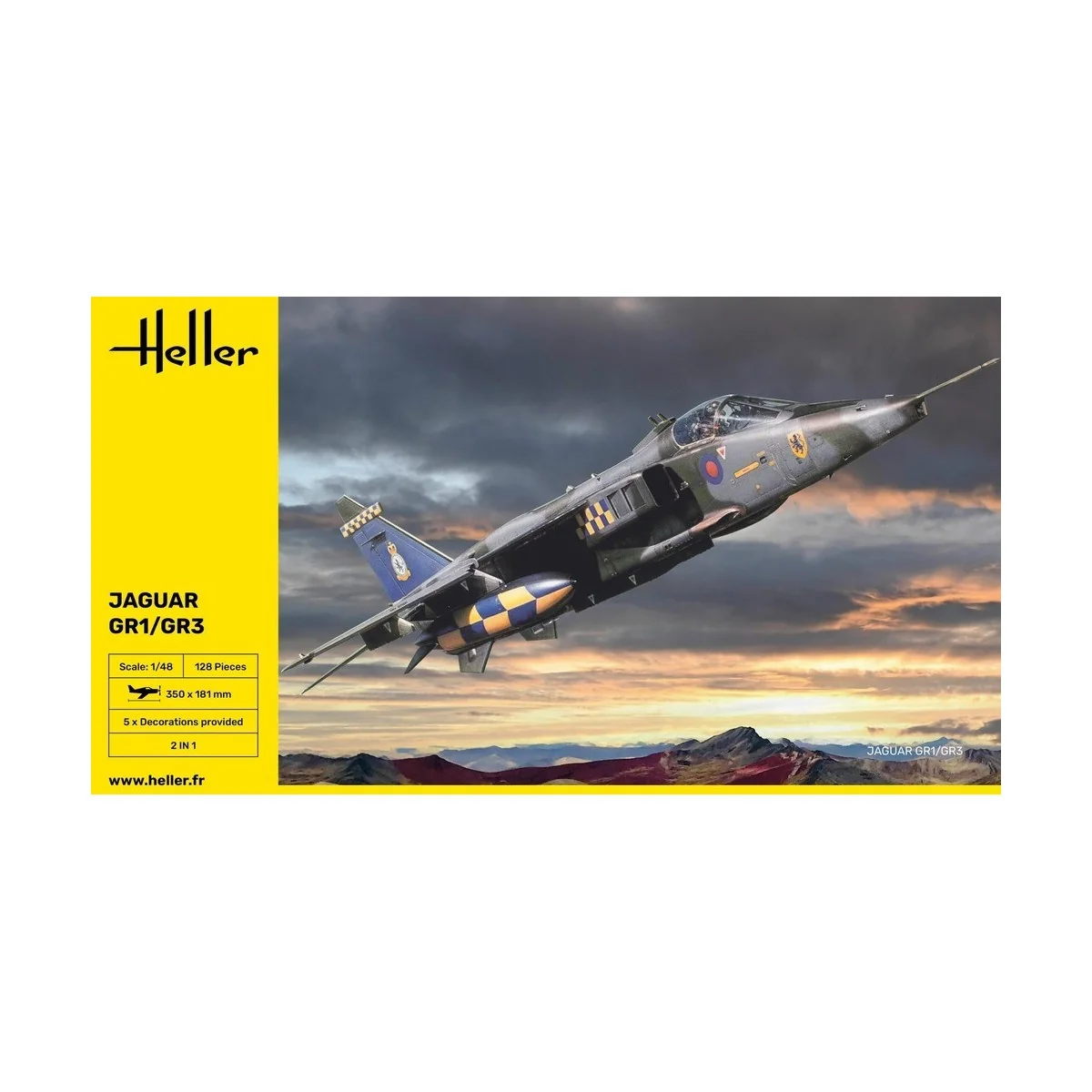 Jaguar GR1/GR3 1/48 Heller Heller HEL-80427 - 2 Jaguar GR1/GR3 1/48 Heller Heller HEL-80427 - 2