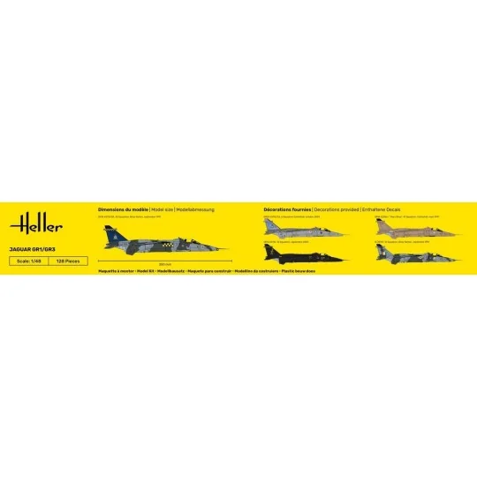 HEL-80427-Jaguar GR1/GR3 1/48 Heller - HEL-80427