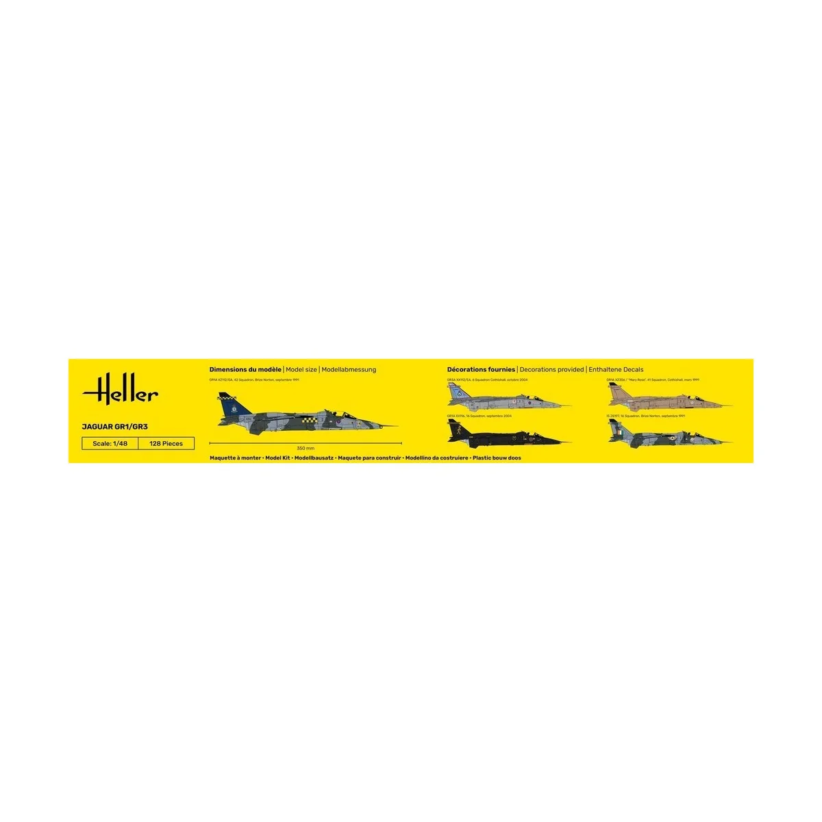 Jaguar GR1/GR3 1/48 Heller Heller HEL-80427 - 4 Jaguar GR1/GR3 1/48 Heller Heller HEL-80427 - 4