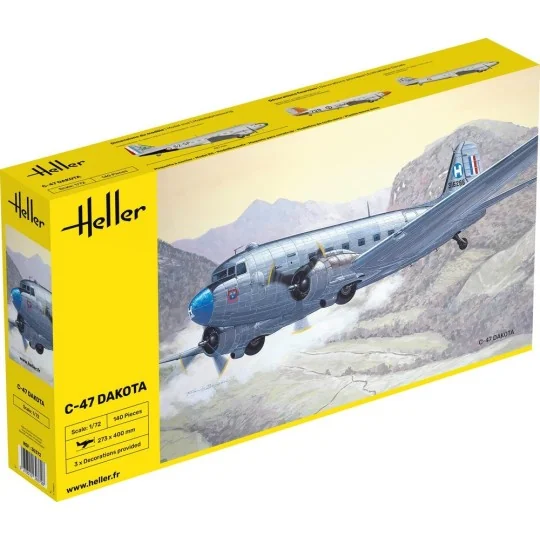 HEL-30372-Douglas C-47 Dakota 1/72 Heller