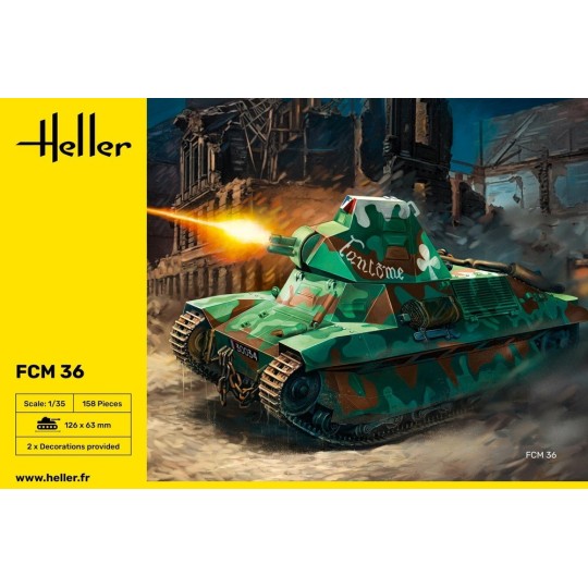 HEL-30322-Char FCM 36 1/35 Heller
