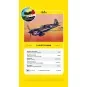 HEL-56266-P-40 Kitty Hawk 1/72 Heller + Glue & Paints - HEL-56266