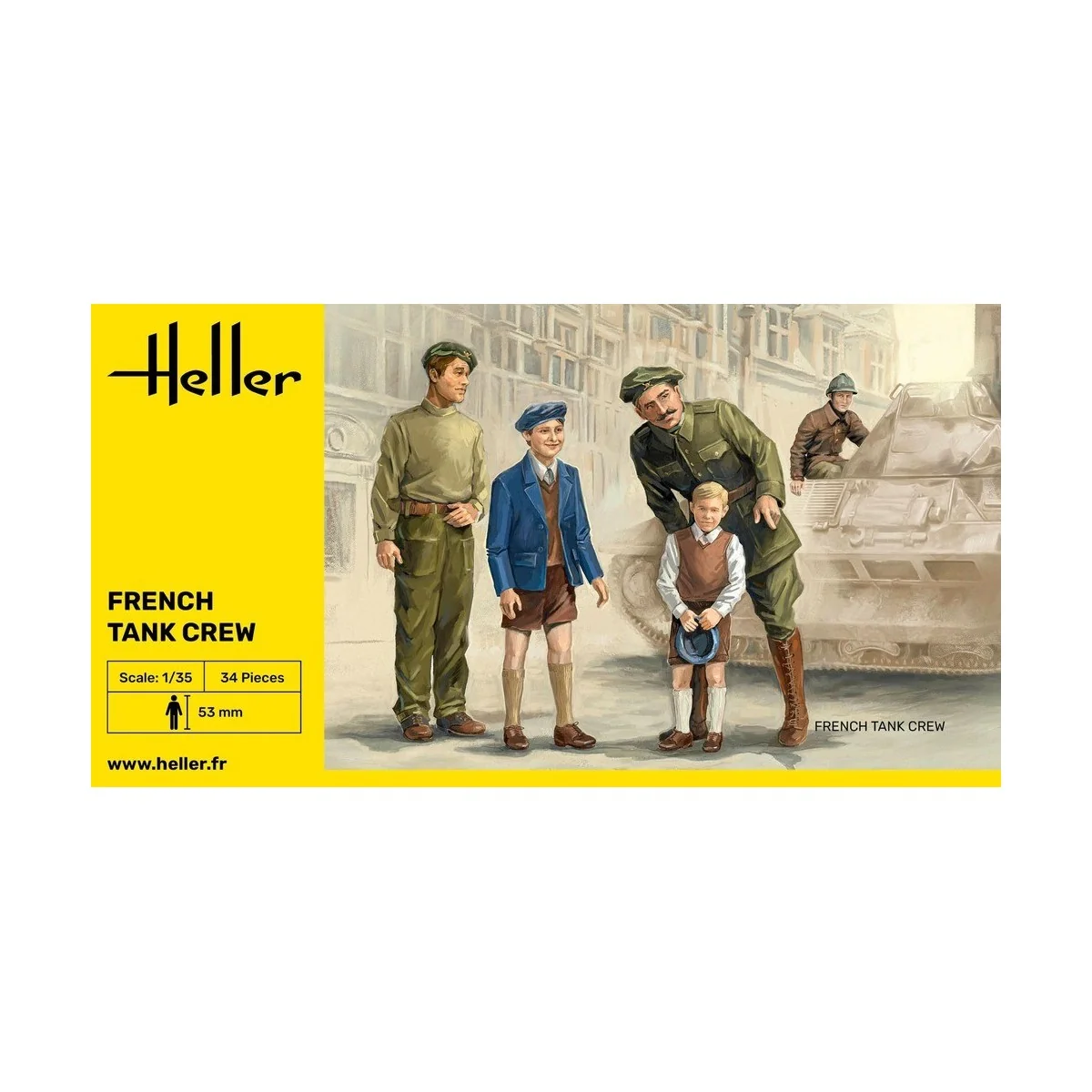 French Tank Crew 1/35 Heller Heller HEL-30323 - 2