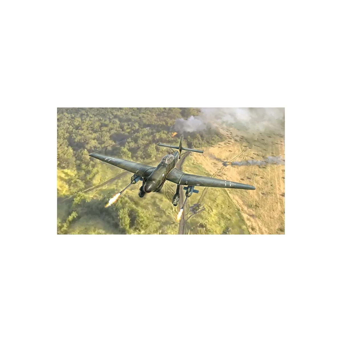 Avion Junkers Ju87G-1 Kanonenvogel 1/48 Italeri Italeri I2830 - 1 Avion Junkers Ju87G-1 Kanonenvogel 1/48 Italeri Italeri I2830 - 1