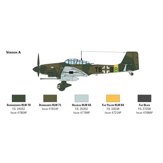 I2830-Junkers Ju87G-1 Kanonenvogel 1/48 Italeri aircraft