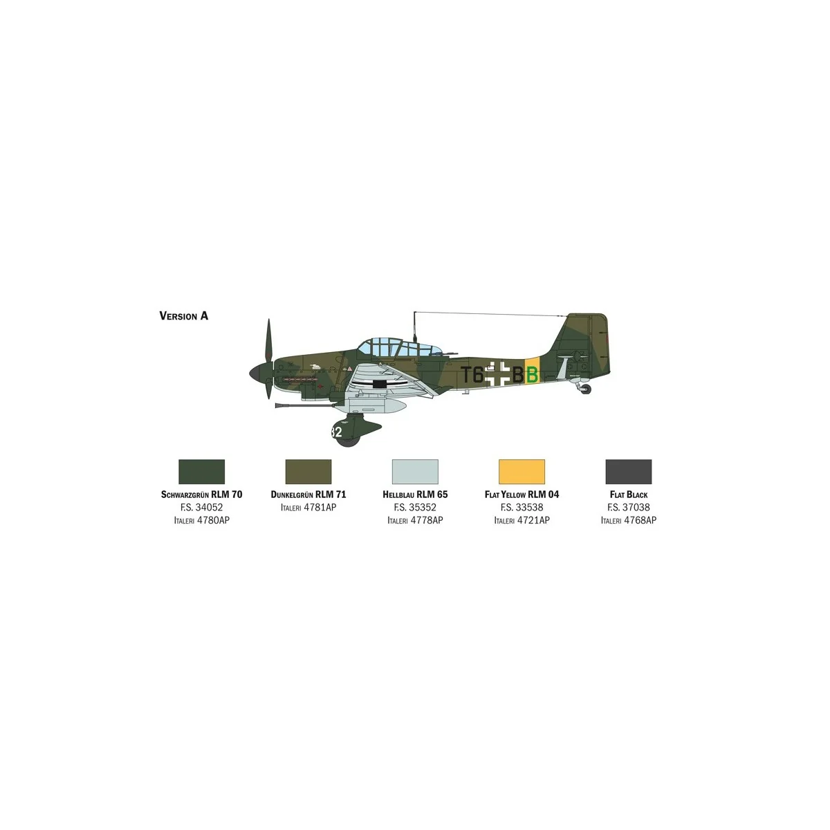 Junkers Ju87G-1 Kanonenvogel 1/48 Italeri aircraft Italeri I2830 - 4