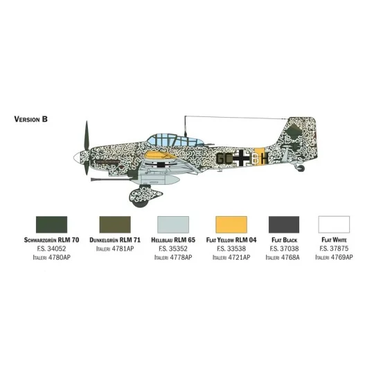 Avion Junkers Ju87G-1 Kanonenvogel 1/48 Italeri Italeri I2830 - 5 I2830-Avion Junkers Ju87G-1 Kanonenvogel 1/48 Italeri - I2830