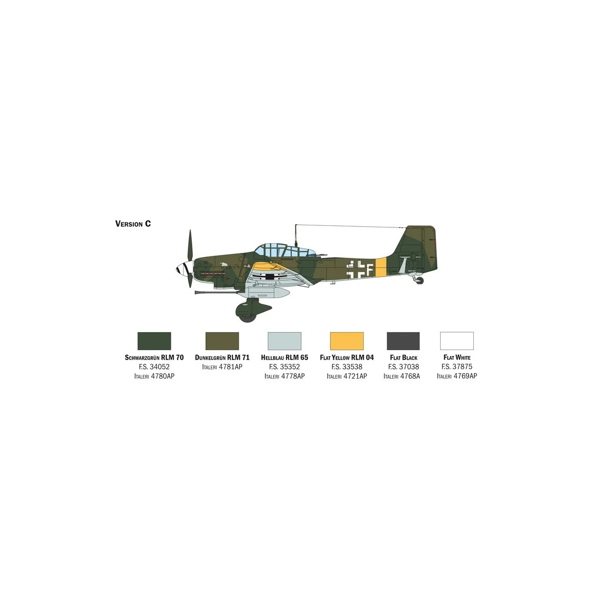 Junkers Ju87G-1 Kanonenvogel 1/48 Italeri aircraft Italeri I2830 - 6
