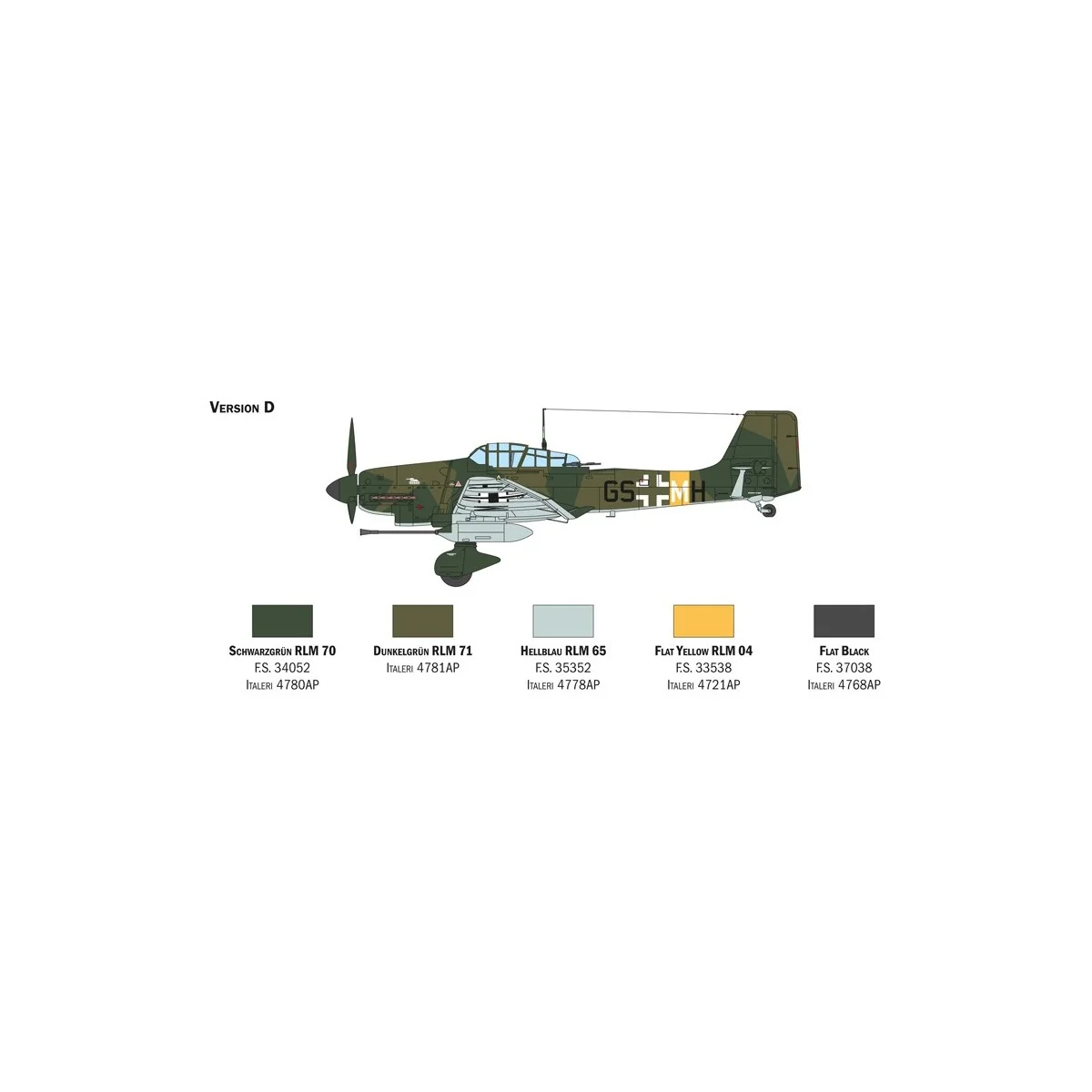 Junkers Ju87G-1 Kanonenvogel 1/48 Italeri aircraft Italeri I2830 - 7