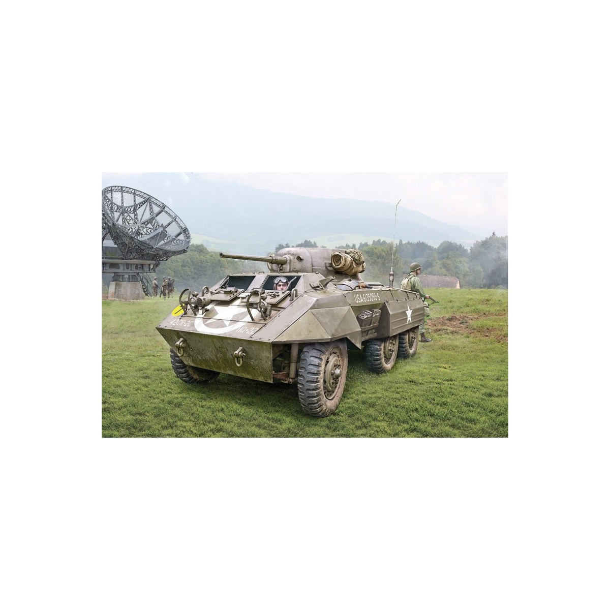 M8 Greyhound 1/35 Italeri Vehicle Italeri I6364 - 1